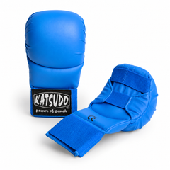 Katsudo mănuși de karate Klasik, albastre