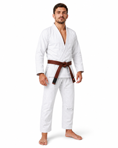 Katsudo kimono Daiki Jiu Jitsu 450g, alb