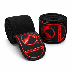 Katsudo bandaj elastic de box Path PRO 2buc, negru-roșu