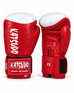 Katsudo mănuși de box cu țintă Champ III, roșii