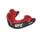 Opro protecție dentară Senior Silver UFC, negru-roșu