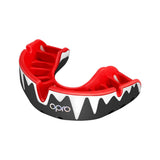 Opro protecție dentară Senior Platinum, negru-roșu