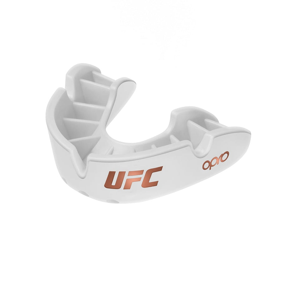 Opro protecție dentară Senior Bronze UFC, albă
