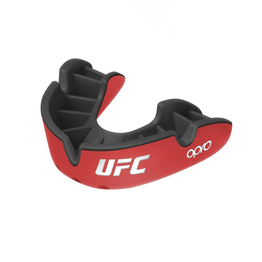 Opro protecție dentară Senior Silver UFC, roșu-negru