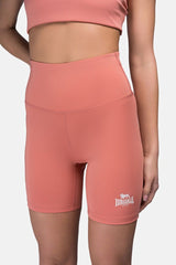 Lonsdale pantaloni scurți de compresie pentru damă Ludwell, teracotă