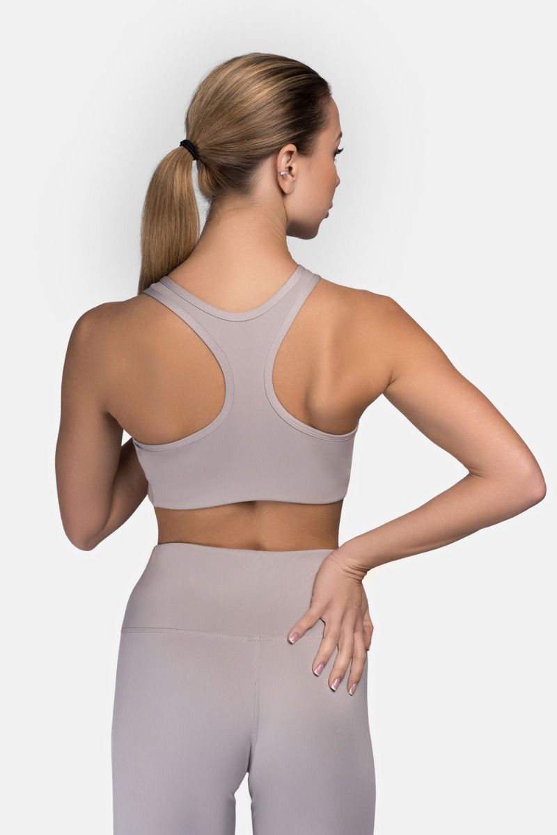 Lonsdale sutien sport Wardour, gri