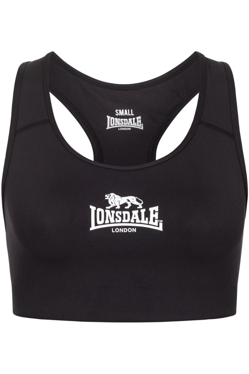 Lonsdale sutien sport Wardour, negru