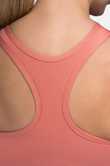 Lonsdale sutien sport Wardour, teracotă