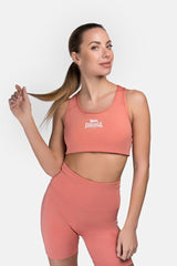 Lonsdale sutien sport Wardour, teracotă