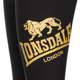 Lonsdale colanți pentru damă Aglish, negru-auriu