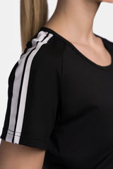 Lonsdale tricou funcțional pentru damă Halyard, negru