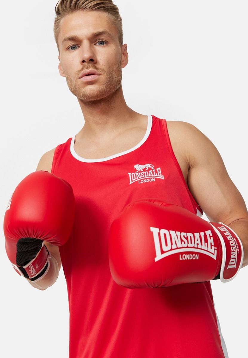 Lonsdale maiou de box, roșu