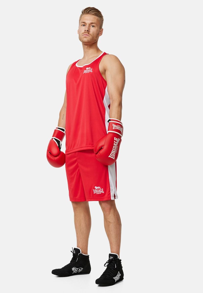 Lonsdale maiou de box, roșu