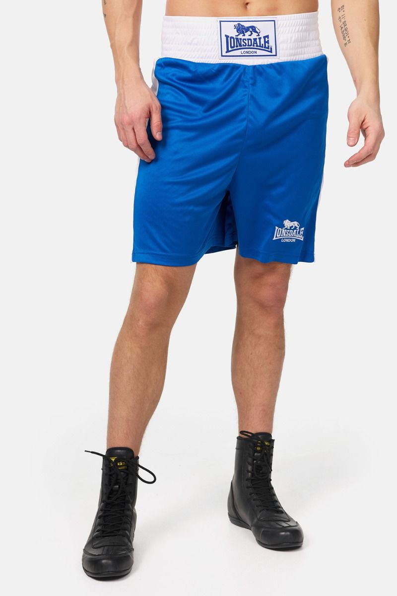 Lonsdale pantaloni scurți de box, albaștri