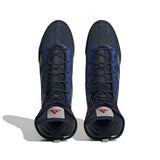 Adidas încălțăminte de box HOG 4, bleumarin-roșu