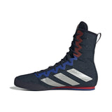 Adidas încălțăminte de box HOG 4, bleumarin-roșu