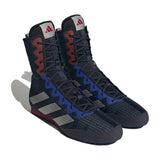 Adidas încălțăminte de box HOG 4, bleumarin-roșu