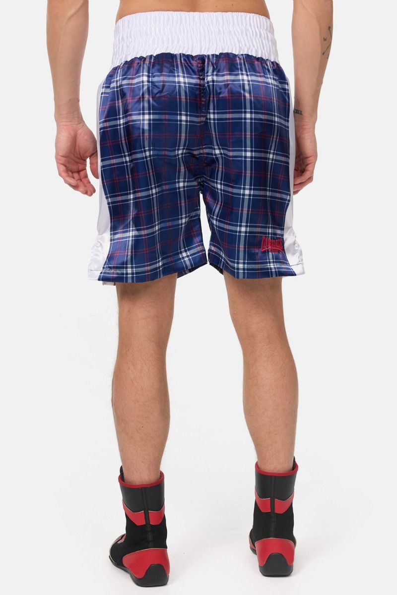 Lonsdale pantaloni scurți de box Spaxton, albaștri