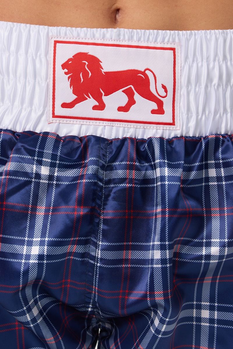 Lonsdale pantaloni scurți de box Spaxton, albaștri