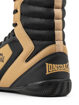 Lonsdale pantofi de box Heskin, negru-maro