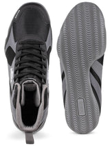 Lonsdale pantofi de box Heskin, negru-gri