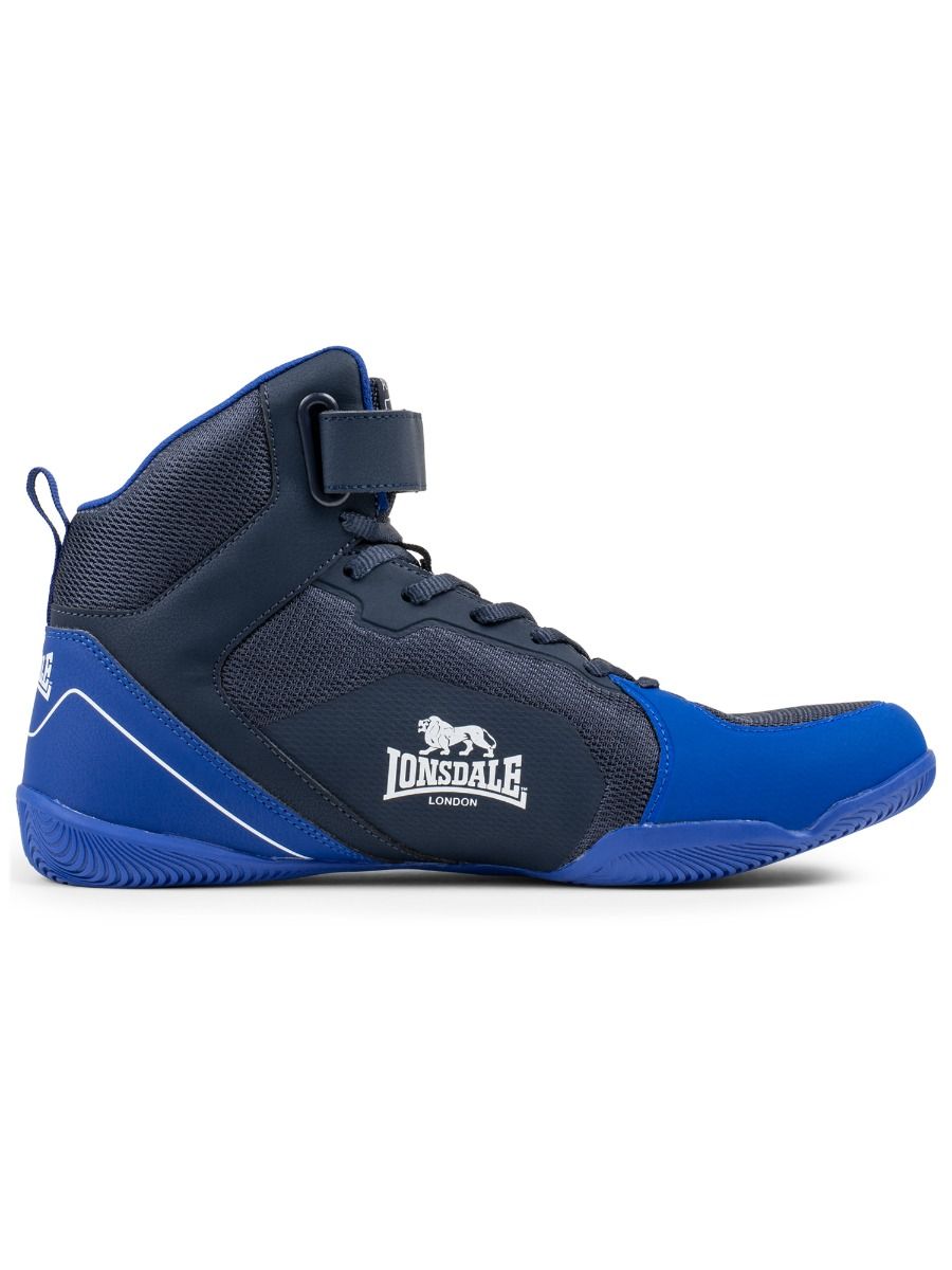 Lonsdale pantofi de box Rufford, negru-albastru