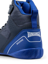 Lonsdale pantofi de box Rufford, negru-albastru