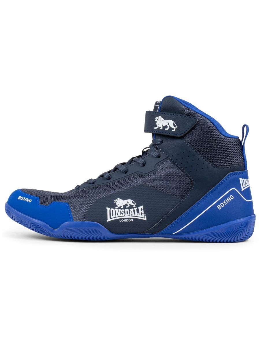 Lonsdale pantofi de box Rufford, negru-albastru