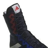 Adidas încălțăminte de box HOG 4, bleumarin-roșu