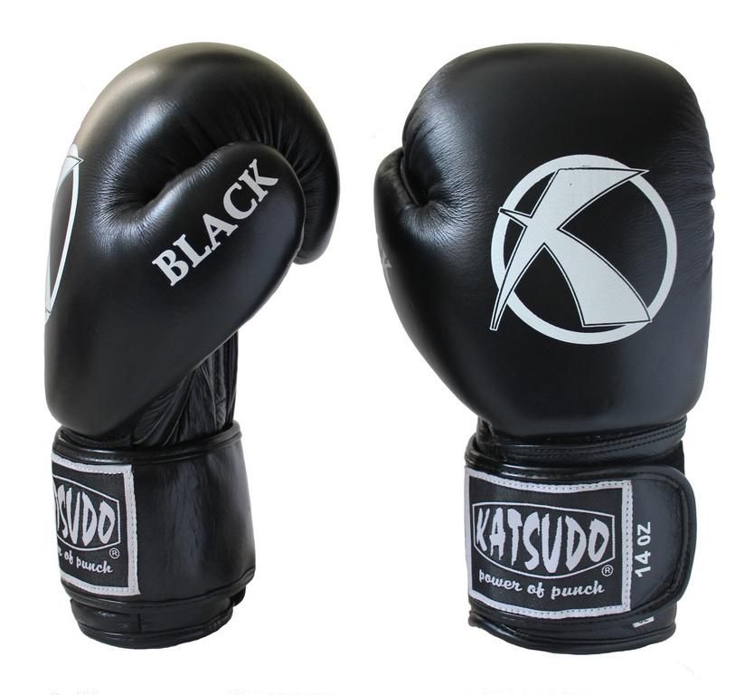 Katsudo mănuși de box Power, negre