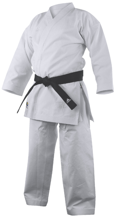 Adidas kimono KA pentru copii Kigai 2.0 475g, alb