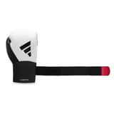 Adidas mănuși de box Hybrid 250, alb-negru