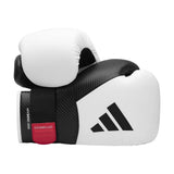 Adidas mănuși de box Hybrid 250, alb-negru