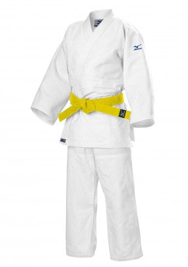 Mizuno kimono JU pentru copii Kodomo 350g, alb