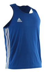 Adidas maiou de box AIBA II, albastru