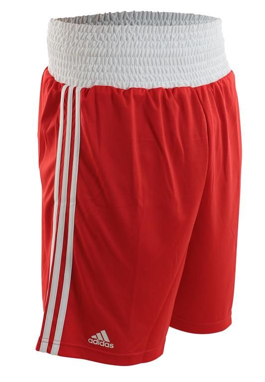 Adidas pantaloni scurți de box AIBA II, roșii