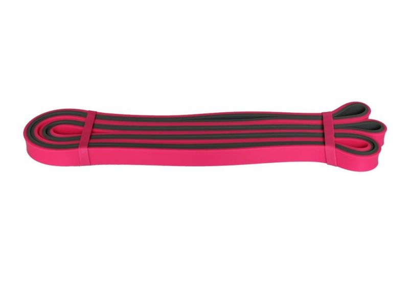 Katsudo bandă elastică ușoară Flexband, roz-gri