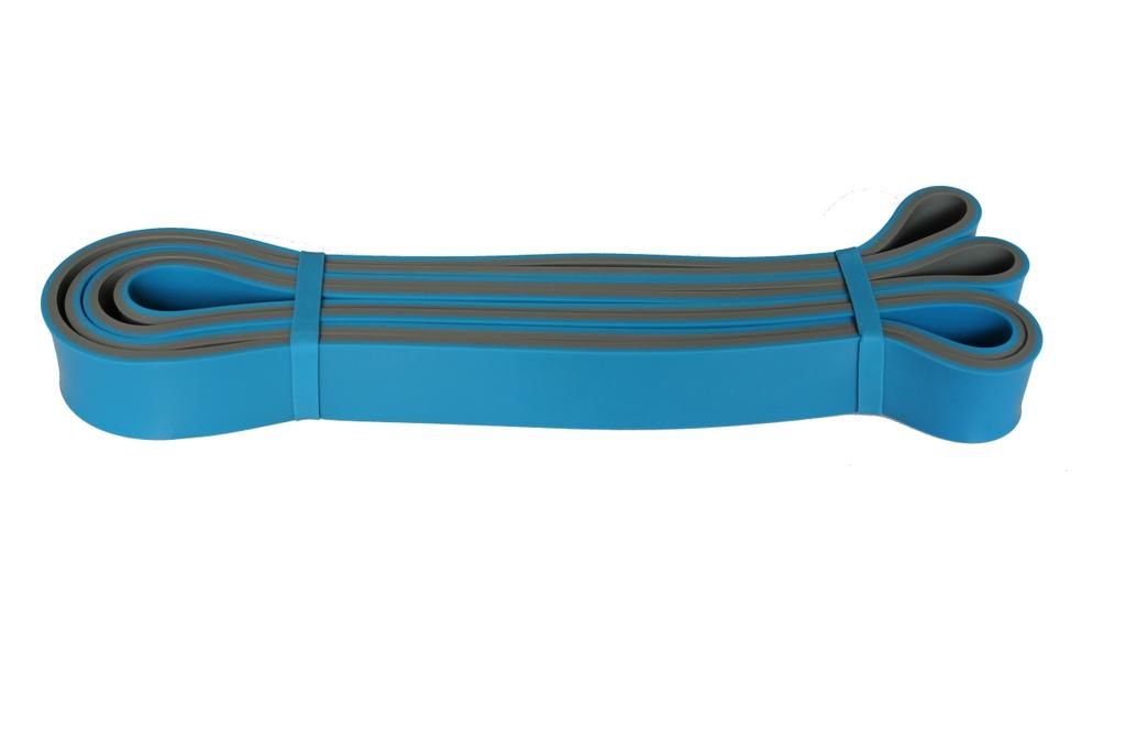 Katsudo bandă elastică puternică Flexband, albastru-gri