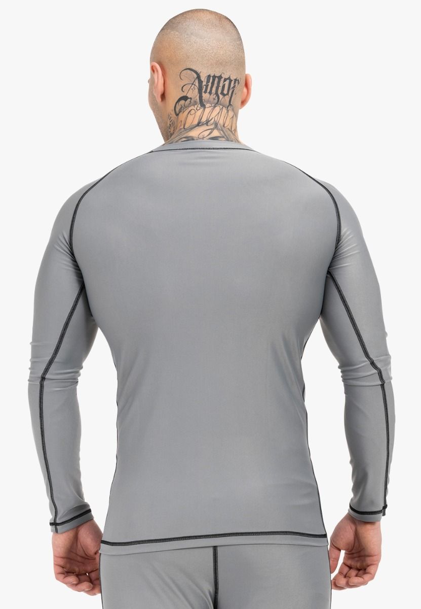 Ben Lee tricou funcțional cu mânecă lungă pentru bărbați Mossburn, gri