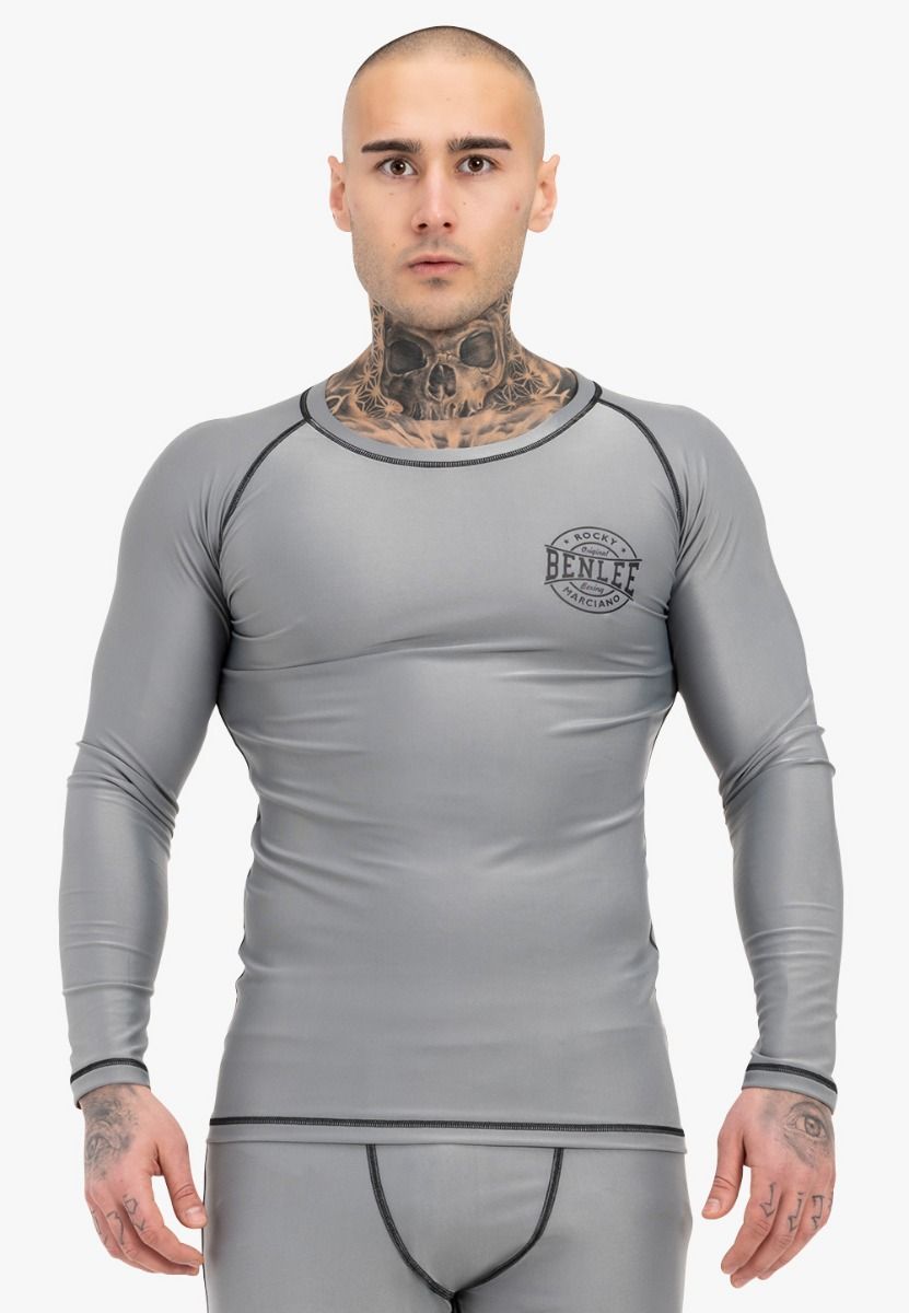 Ben Lee tricou funcțional cu mânecă lungă pentru bărbați Mossburn, gri