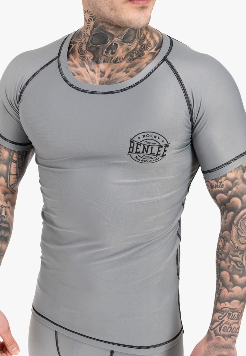 Ben Lee tricou funcțional cu mânecă scurtă pentru bărbați Limehills, gri