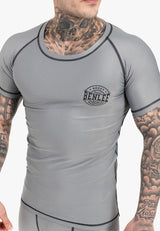 Ben Lee tricou funcțional cu mânecă scurtă pentru bărbați Limehills, gri