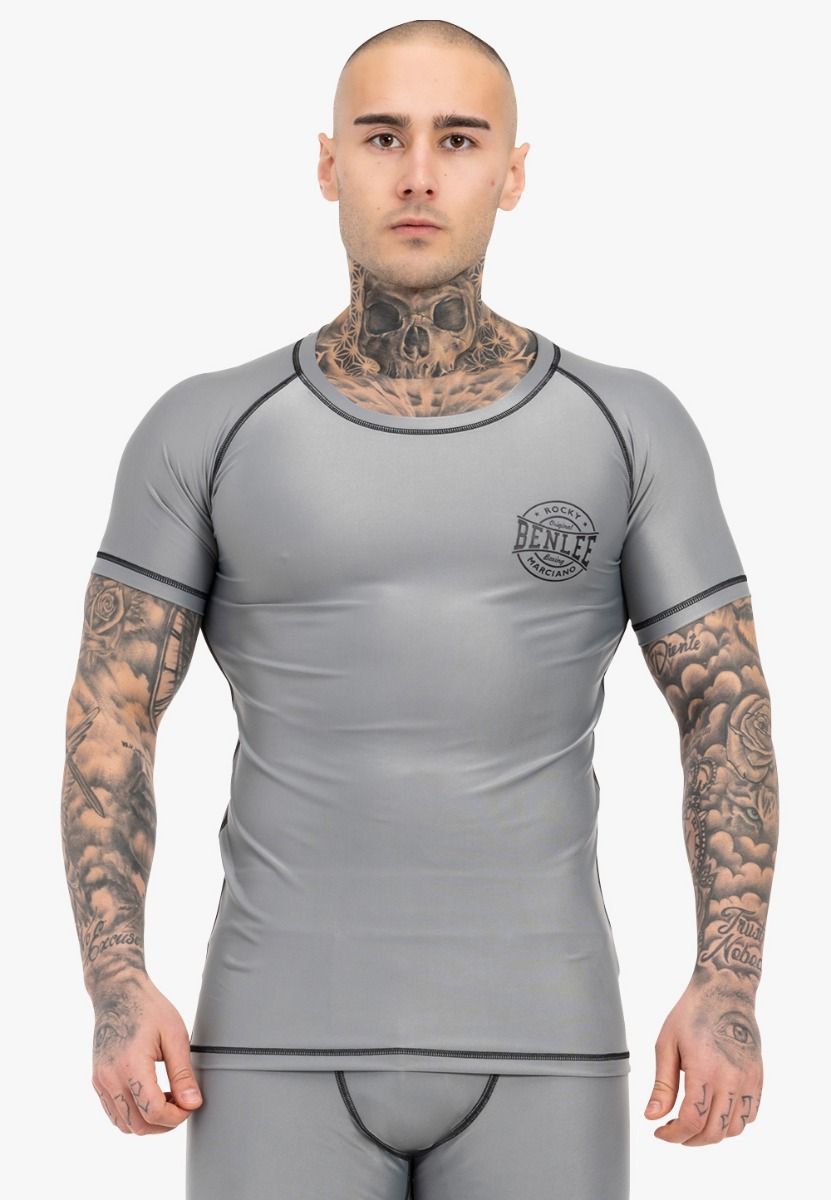 Ben Lee tricou funcțional cu mânecă scurtă pentru bărbați Limehills, gri