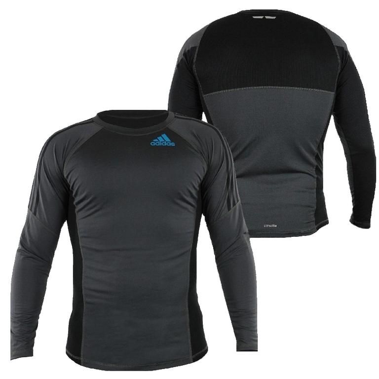 Adidas tricou rashguard cu mânecă lungă Grappling, negru