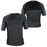 Adidas tricou rashguard scurt Grappling, negru