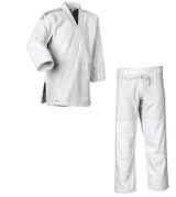 Adidas kimono JU Contest Silver 650g, alb