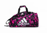 Adidas geantă de judo Camo, roz