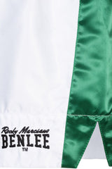 Ben Lee pantaloni scurți de muay thai pentru bărbați Goldy, albi