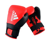 Adidas mănuși de box Hybrid 250, roșu-negru