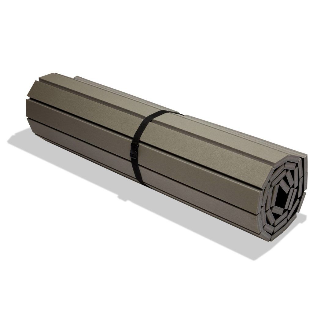 Zebra saltea de fitness Home Roll Out, neagră